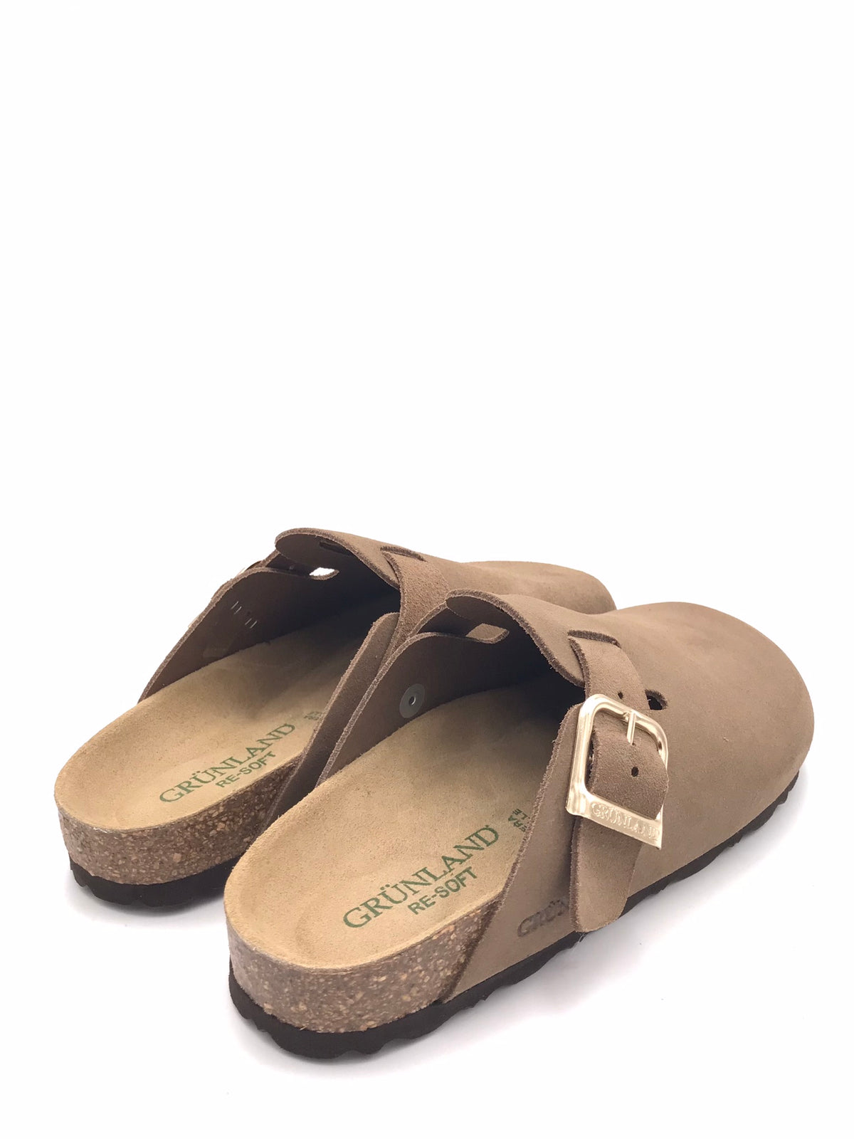 Ciabatta Sara chiusa in crosta tortora CB2609 TORTORA GRUNLAND 