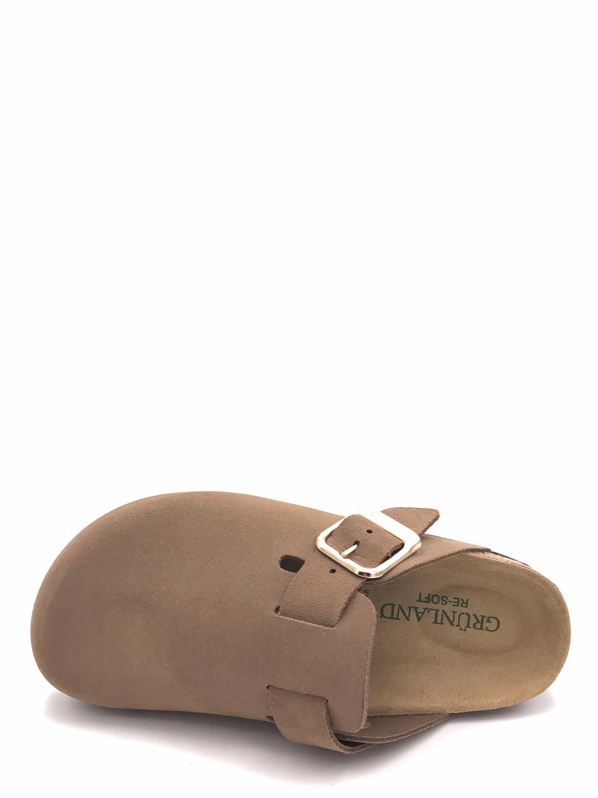 Ciabatta Sara chiusa in crosta tortora CB2609 TORTORA GRUNLAND 