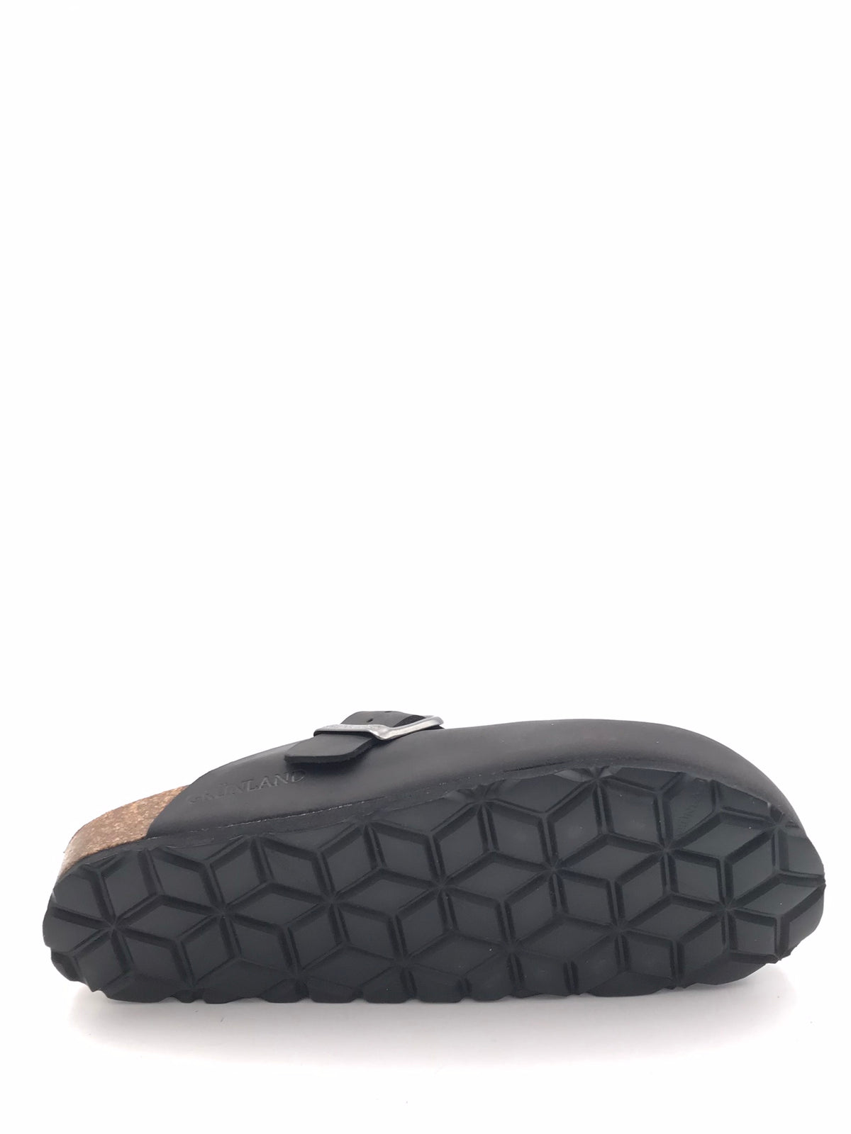 Ciabatta Sara chiusa in pelle ingrassata nera CB9967 NERO GRUNLAND 