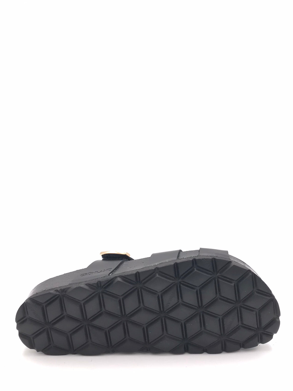 Ciabatta Enny doppia fascia con velcro nera CB 0809 NERO GRUNLAND 