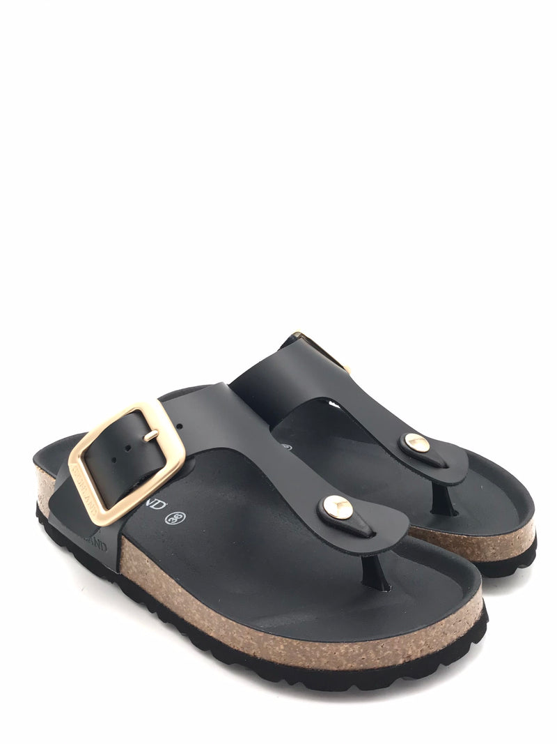 Ciabatta infradito Enny nera CC 0208 NERO GRUNLAND 