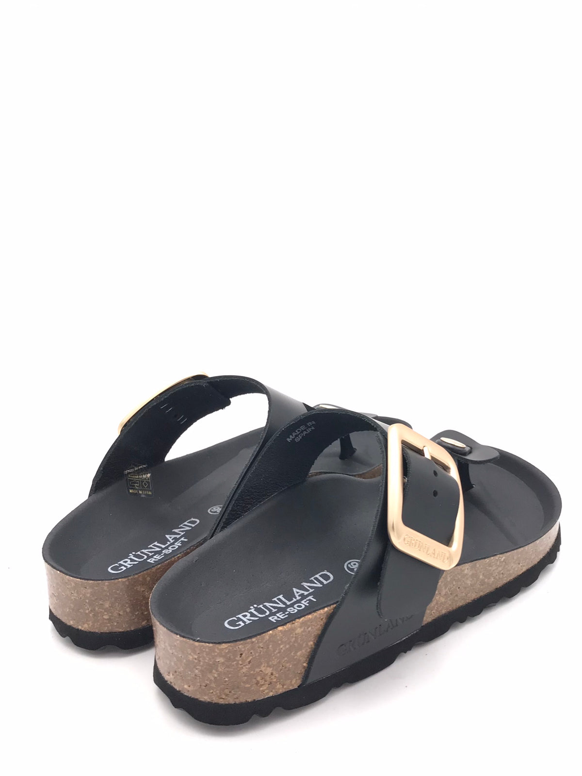 Ciabatta infradito Enny nera CC 0208 NERO GRUNLAND 