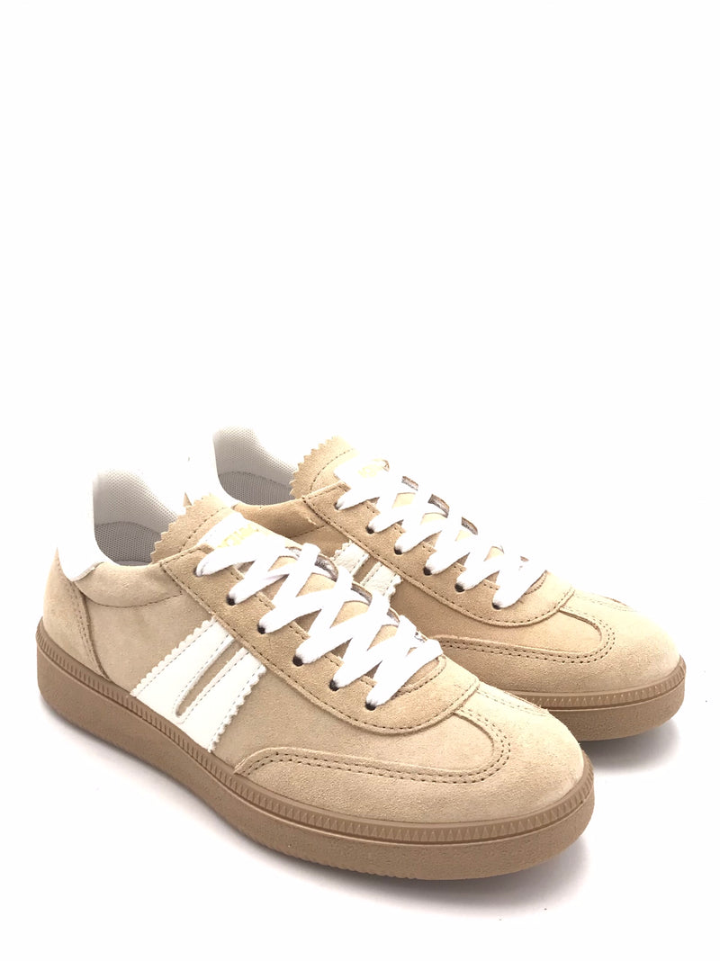 Sneakers Atala in crosta avorio 1142533 AVORIO/BIANCO IGI&CO 