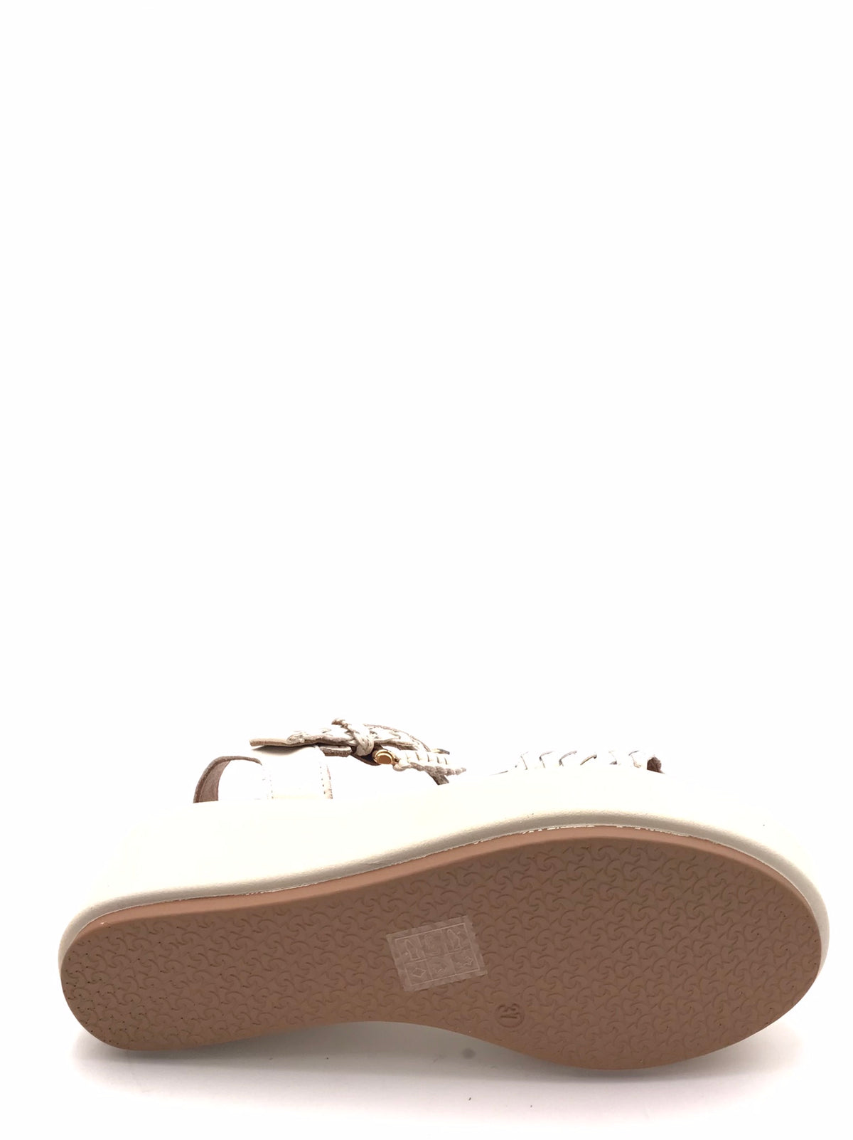 Sandalo intrecciato crema 123035 CREMA INUOVO 