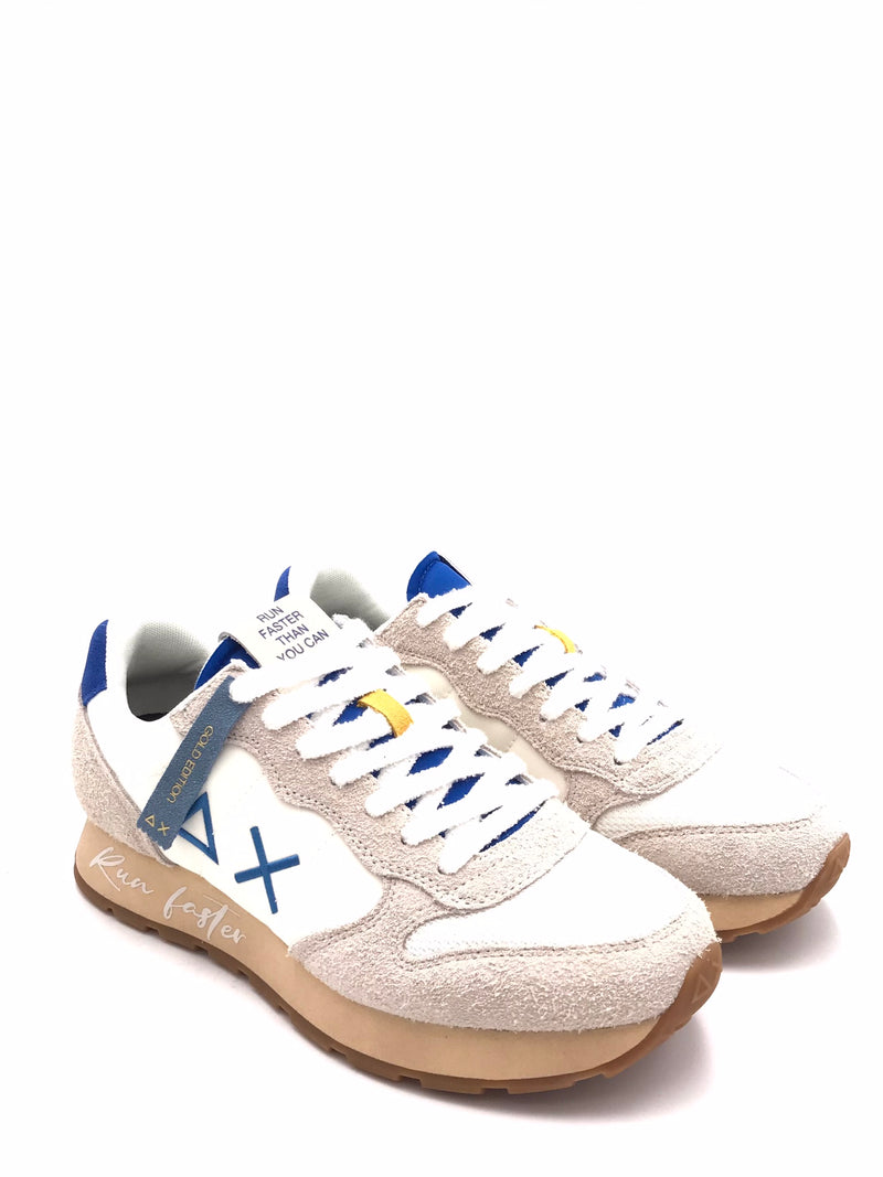 Sneakers tom vintage bianco-royal Z36104 BIANCO/BLU SUN 68 