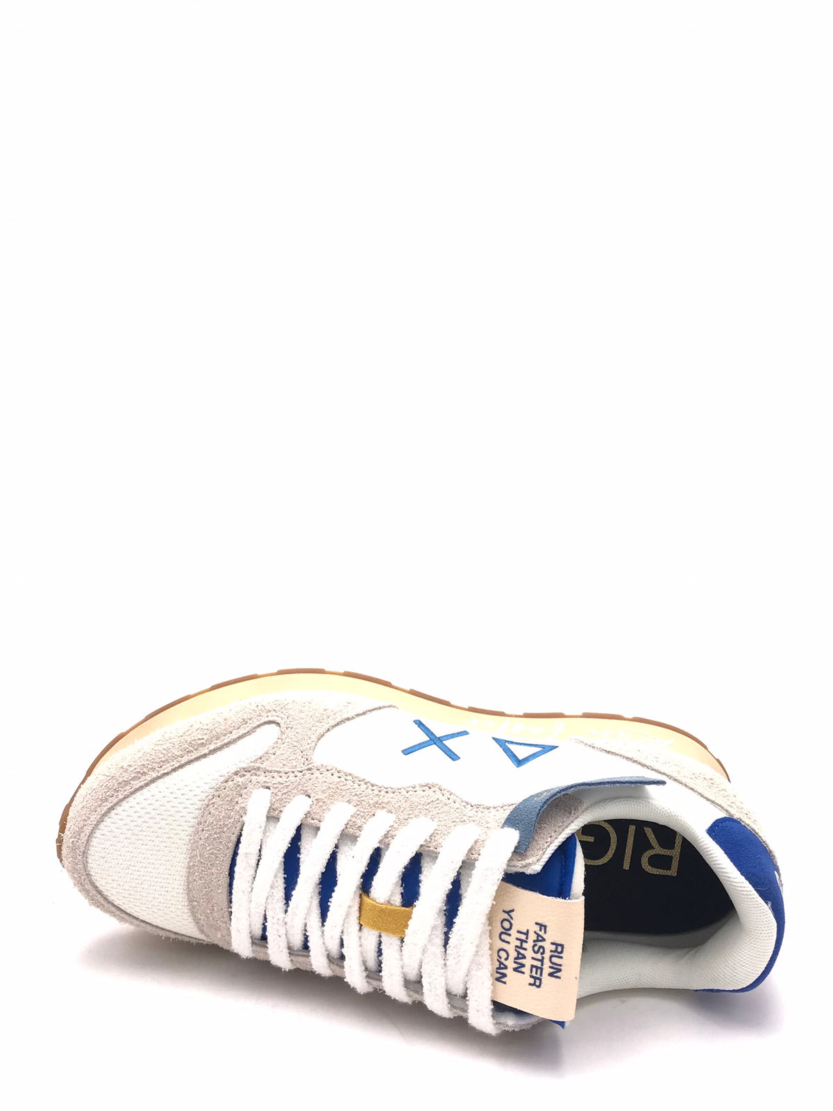 Sneakers tom vintage bianco-royal Z36104 BIANCO/BLU SUN 68 