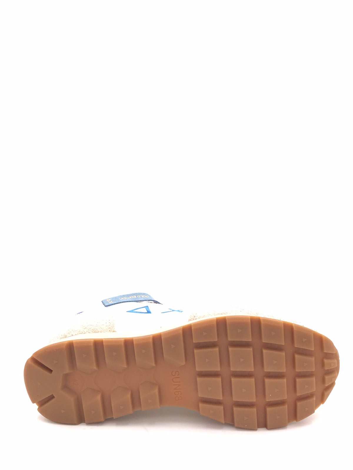 Sneakers tom vintage bianco-royal Z36104 BIANCO/BLU SUN 68 