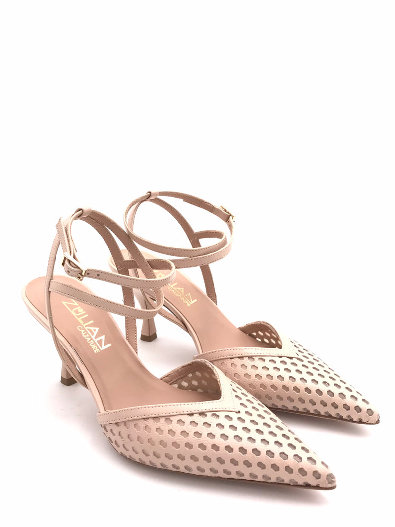 Sandalo Elen in pelle nude 5709 NUDE ZULIAN 