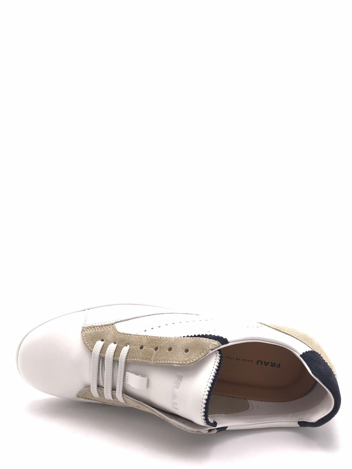 Sneakers in pelle bianca 29M2 BIANCA FRAU 