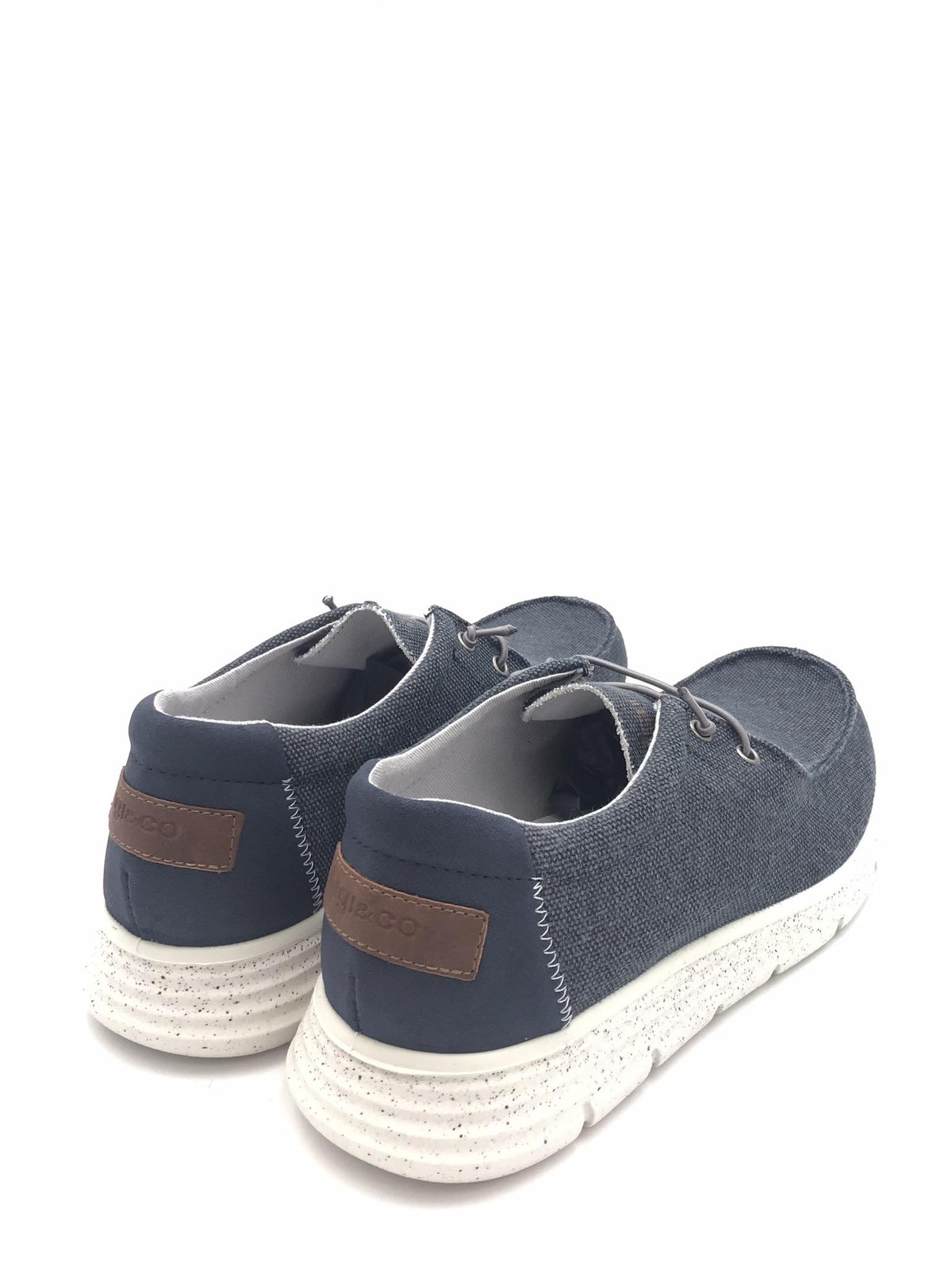 Sneakers Bert slip on blu 1114200 BLU IGI&CO 
