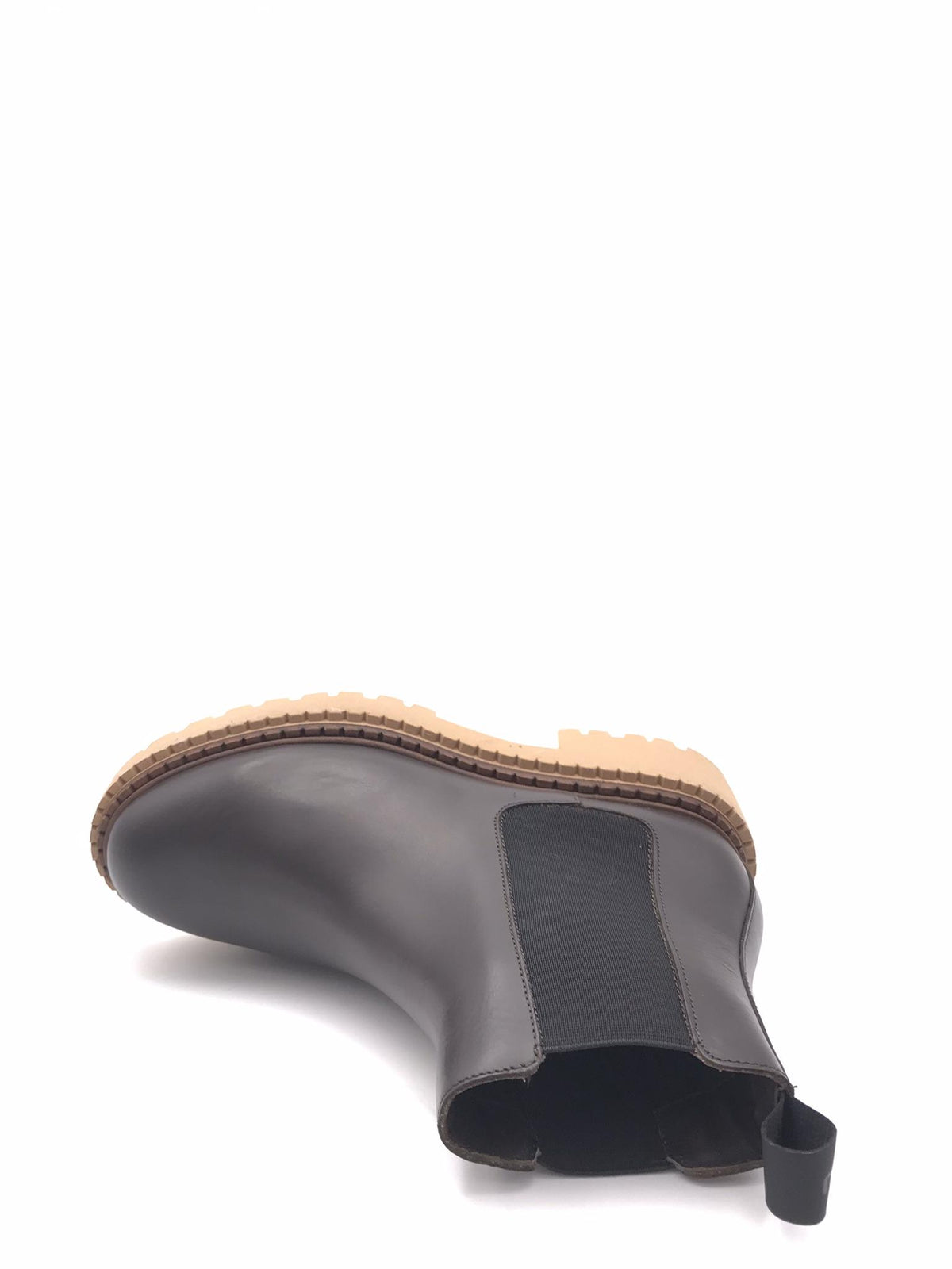 Beatles in pelle moro con doppio guardolo 78L3 TESTA DI MORO FRAU 