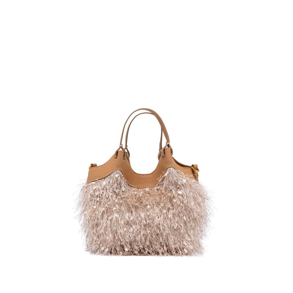 Borsa Dua small crema BS11118 CREMA GIANNI CHIARINI 
