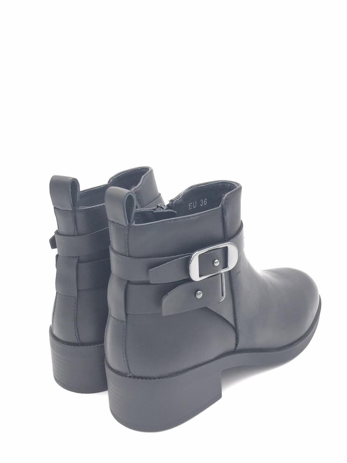 Tronchetto Alicia in pelle nera 223133 NERO STONEFLY 