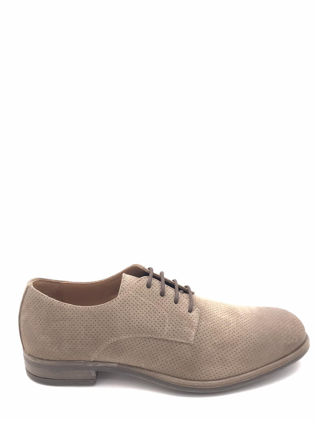 Scarpa allacciata micro forata taupe 3611344 TAUPE IGI&CO 