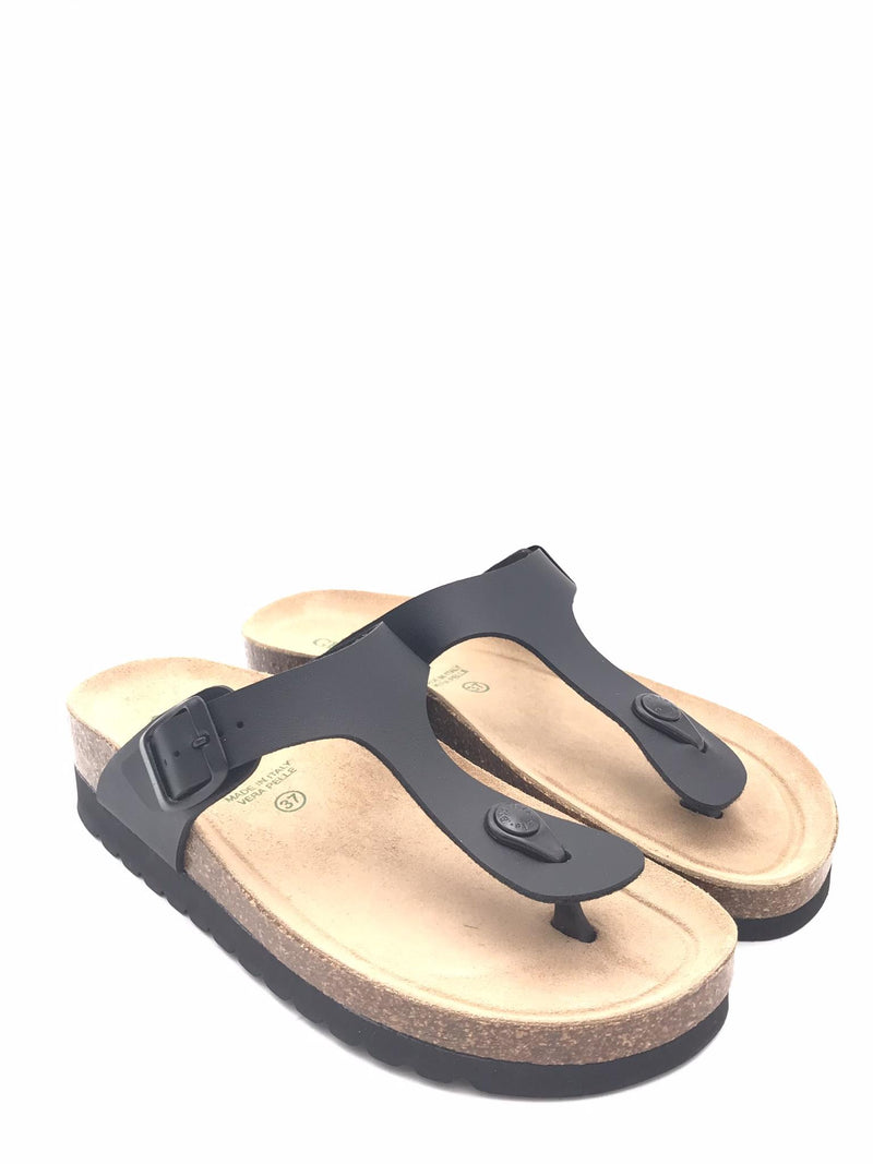 Ciabatta infradito donna Hola nera CC 2432 NERO GRUNLAND 