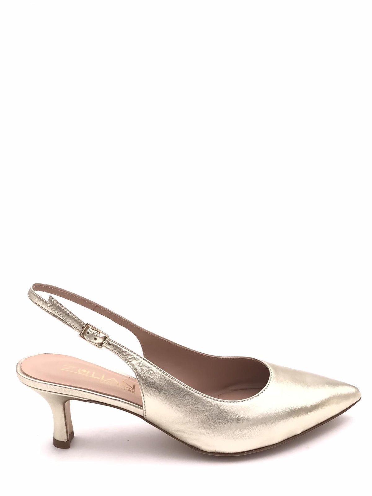 Chanel Lory nappa laminata platino