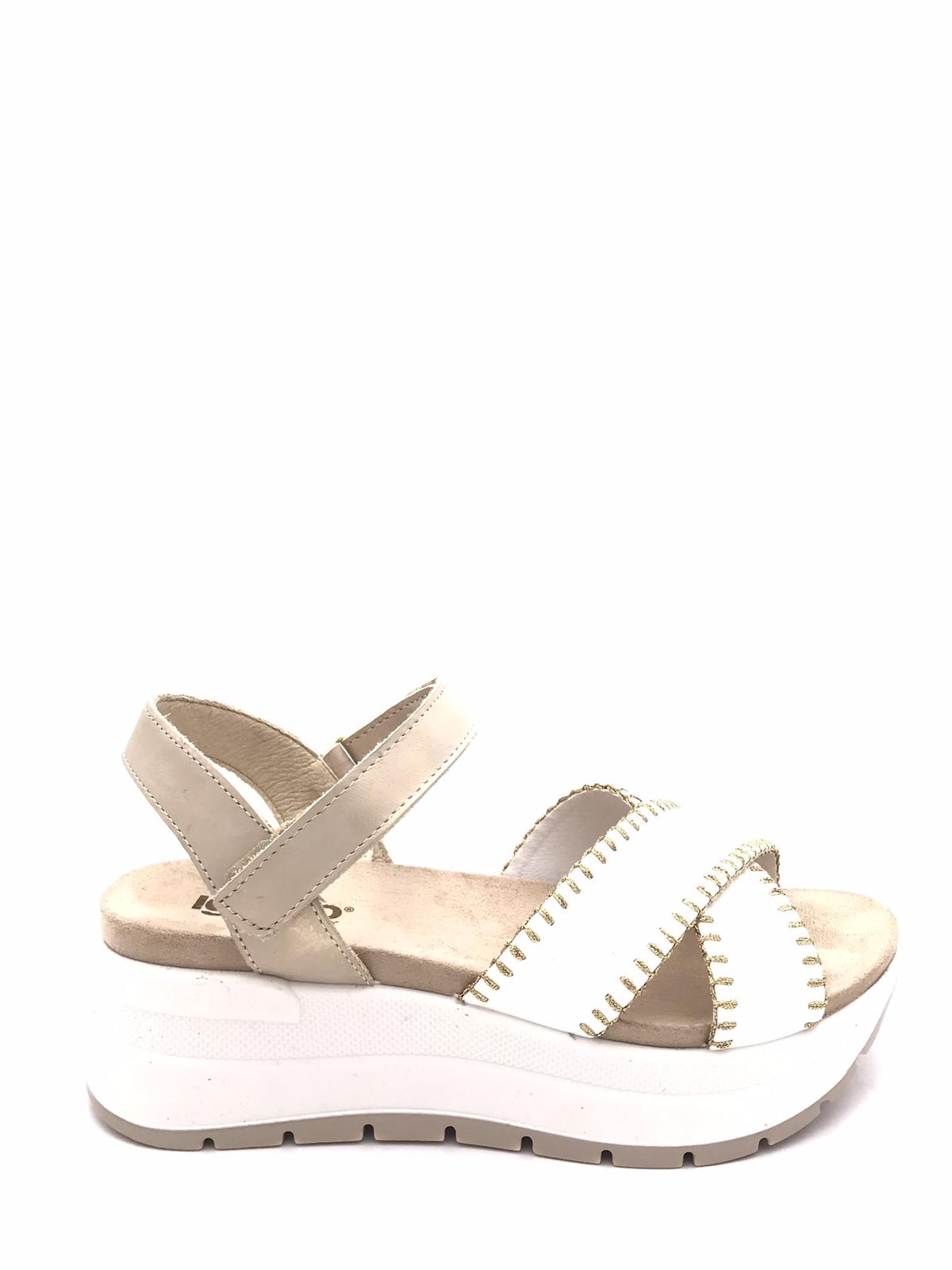 Sandalo donna Sirena bianco-platino 7677411 BIANCO IGI&CO 