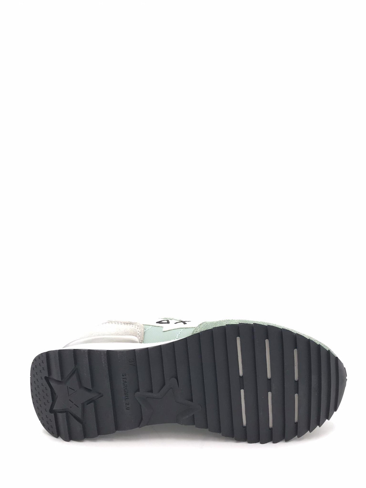 Sneakers Stargirl glitter logo verde salvia Z36214 SALVIA SUN 68 