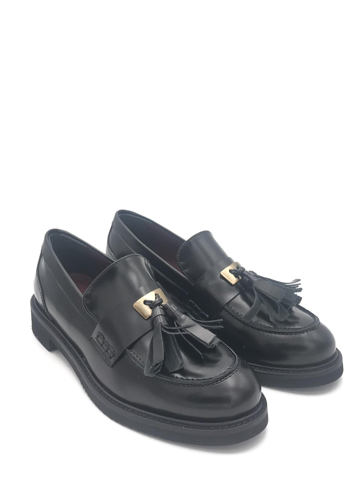 Mocassino in pelle spazzolata nera 308 NERO LEGAZZELLE 