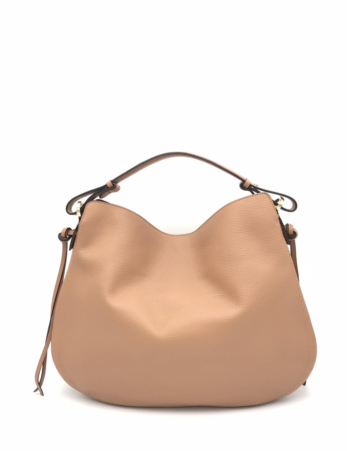 Borsa Carola in pelle martellata cuoio 3032 CUOIOÀ LORISTELLA 