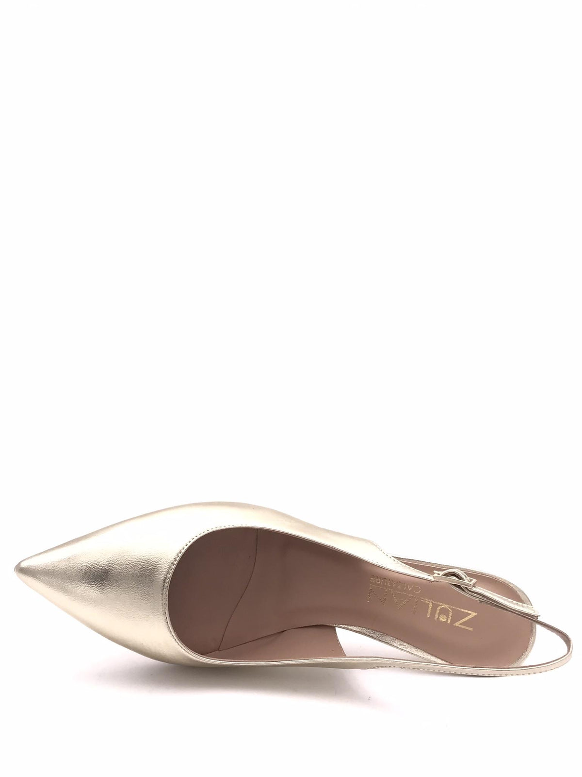 Chanel Lory nappa laminata platino