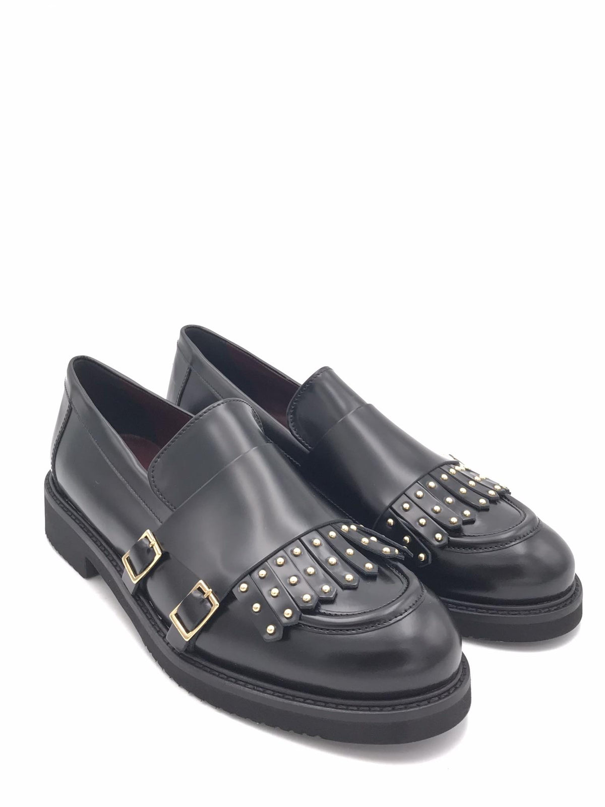 Mocassino in pelle abrasivata nera 304 NERO LEGAZZELLE 