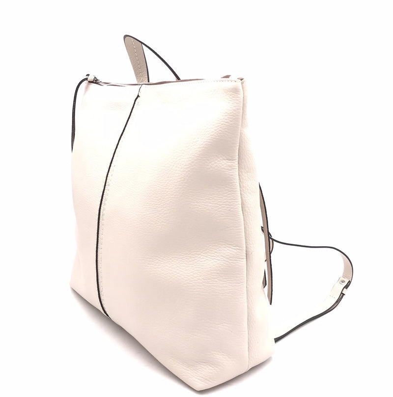 Zaino in pelle bottalata marble 2804 LATTE LORISTELLA 