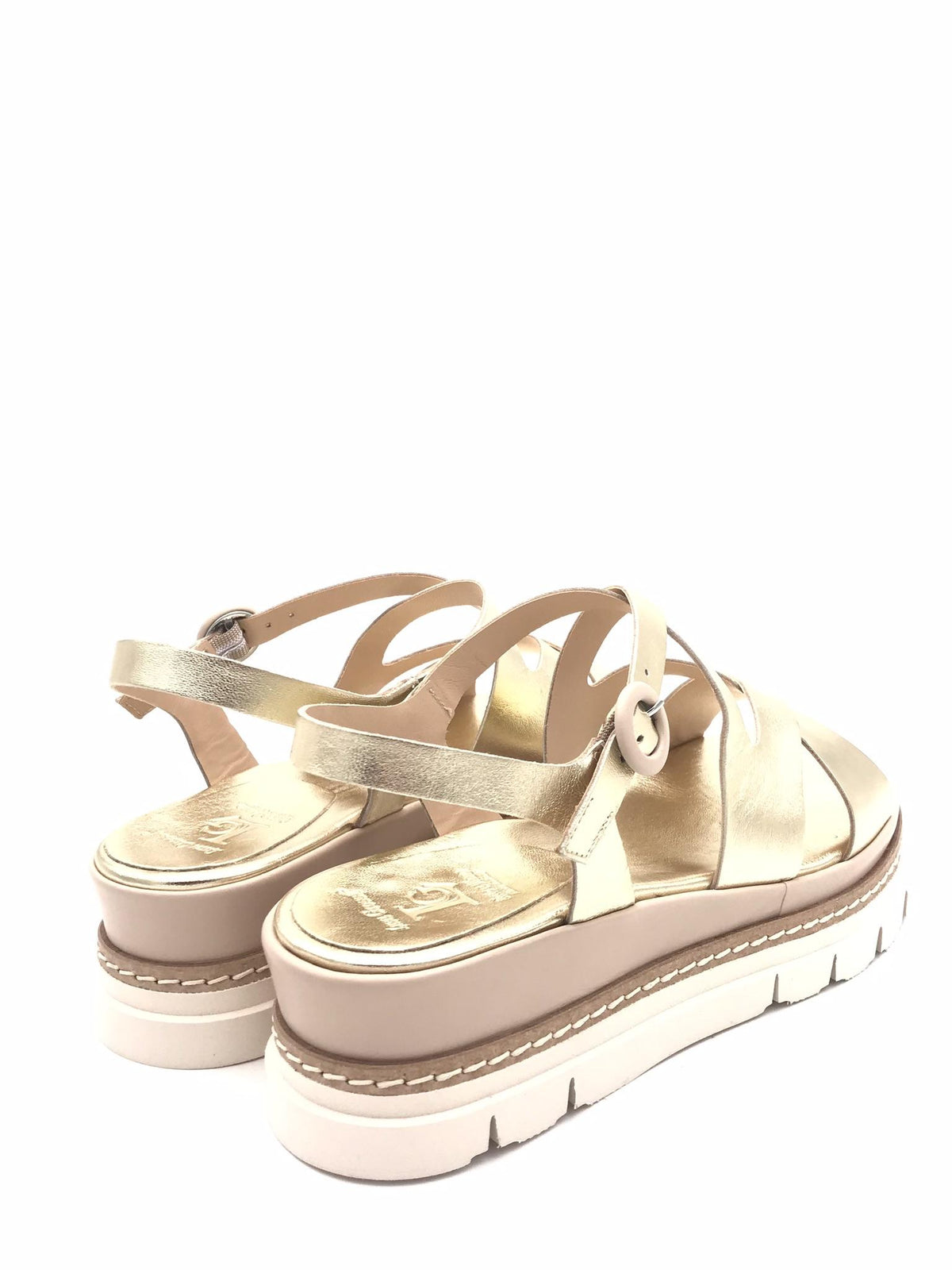 Sandalo donna Fourtal platino K326S PLATINO LUCA GROSSI 