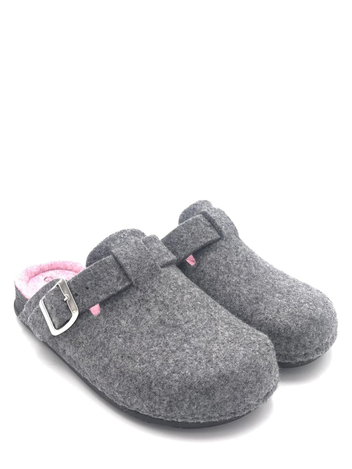 Ciabatta pila lana cotta grigio-rosa CI2972 GRIGIO-ROSA GRUNLAND 