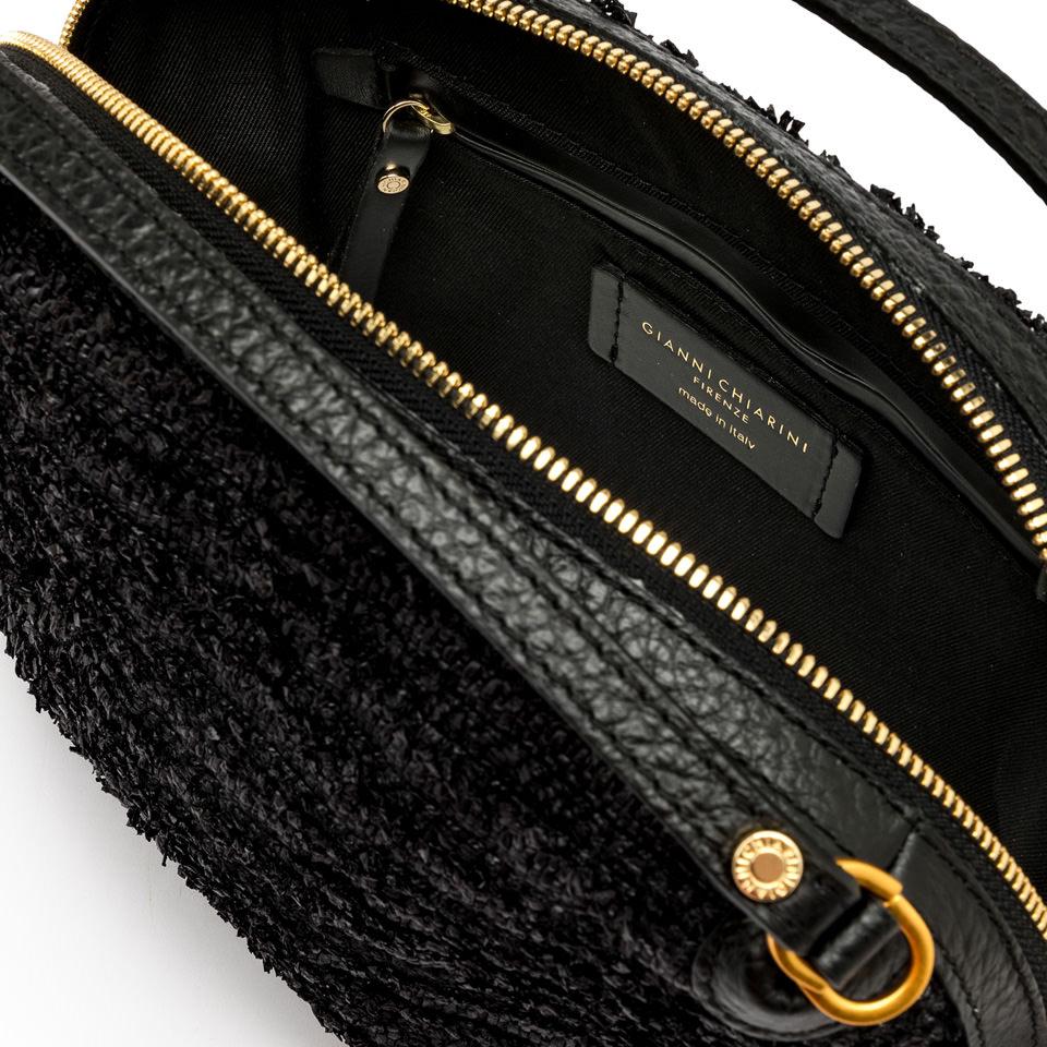 Borsa Alifa paglia frou nera BS8788 NERO GIANNI CHIARINI 