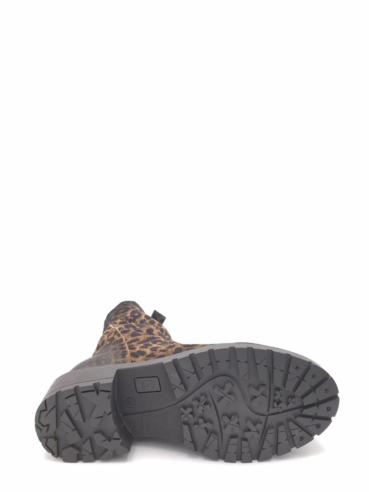 Tronchetto arricciato in crosta leopardata MA05 LEOPARDATO METISSE 