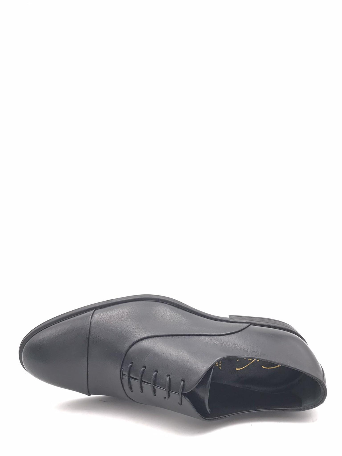 Scarpa allacciata elegante nera 3504 NERO CORVARI 
