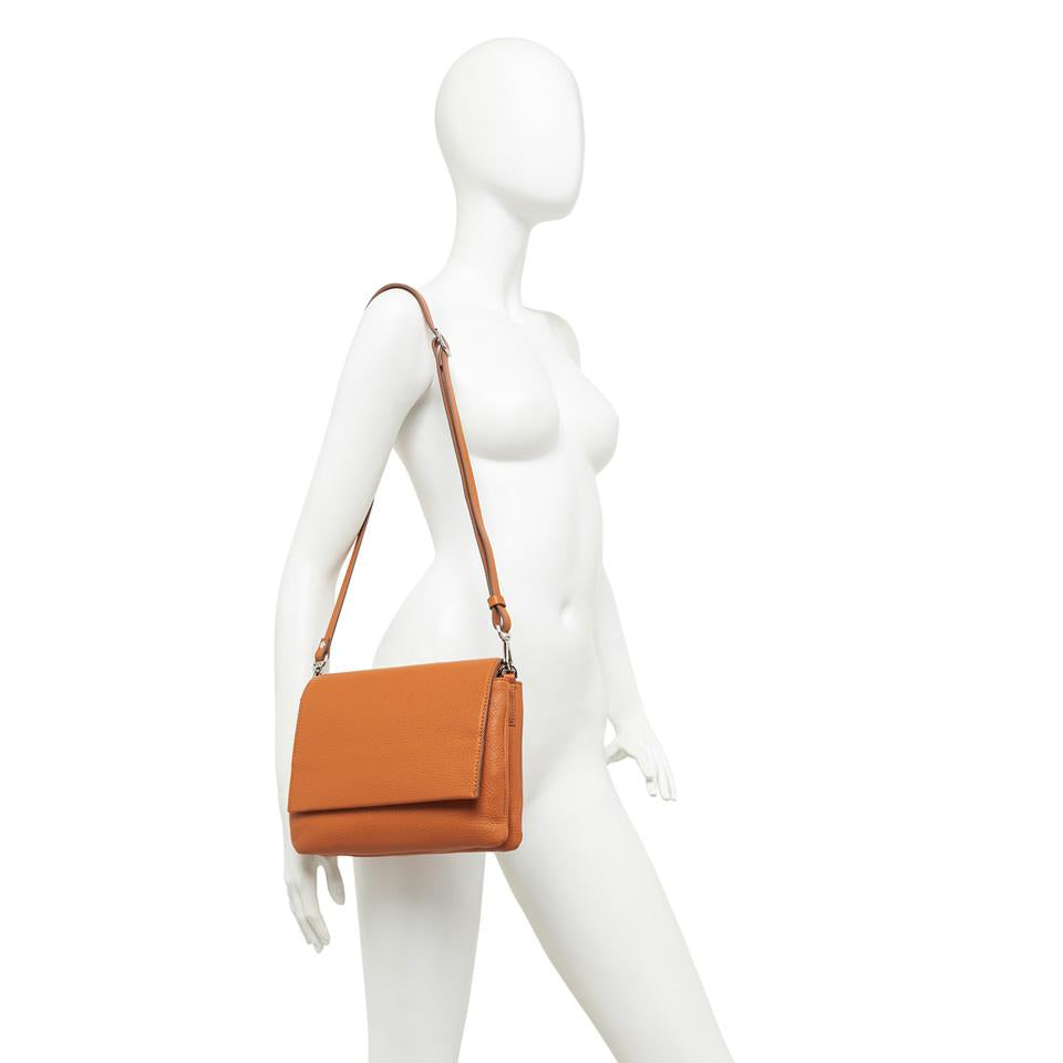 Borsa Three in pelle bottalata clay BS4364 ROSA ANTICO GIANNI CHIARINI 