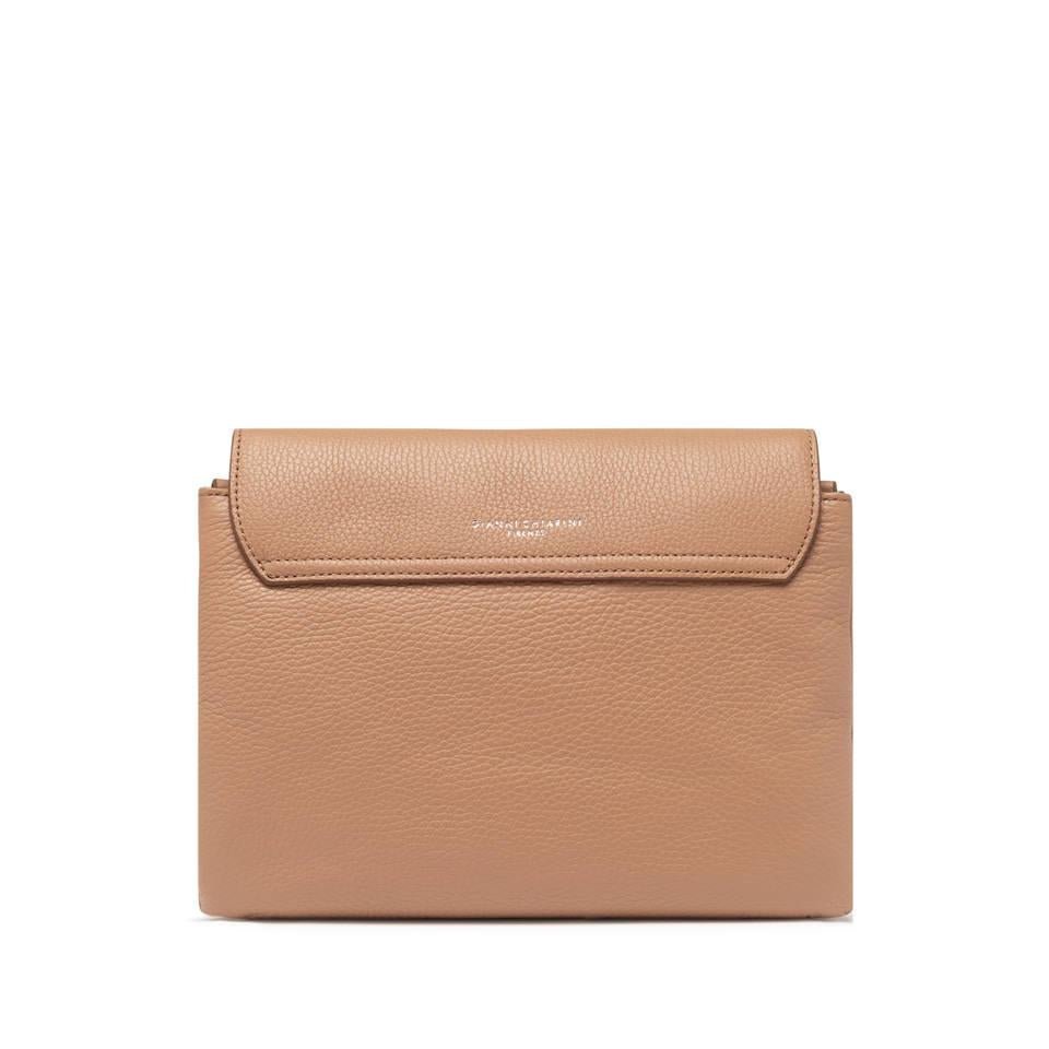 Borsa Three in pelle bottalata clay BS4364 ROSA ANTICO GIANNI CHIARINI 
