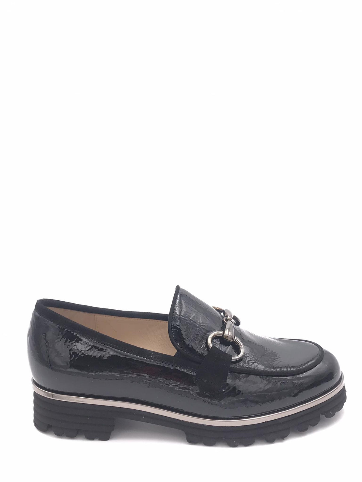 Mocassino Gemy in naplak nero 175 NERO ZULIAN 
