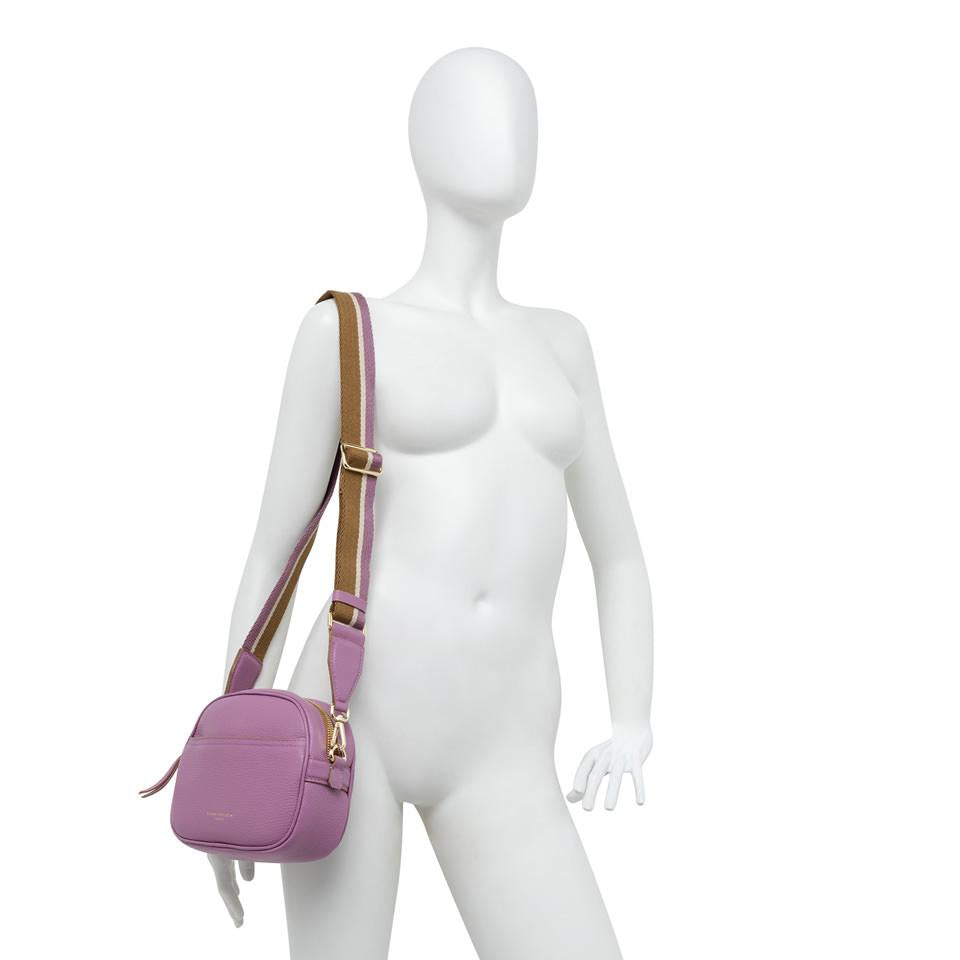 Borsa a tracolla Nina small purple BS10530 LILLA GIANNI CHIARINI 