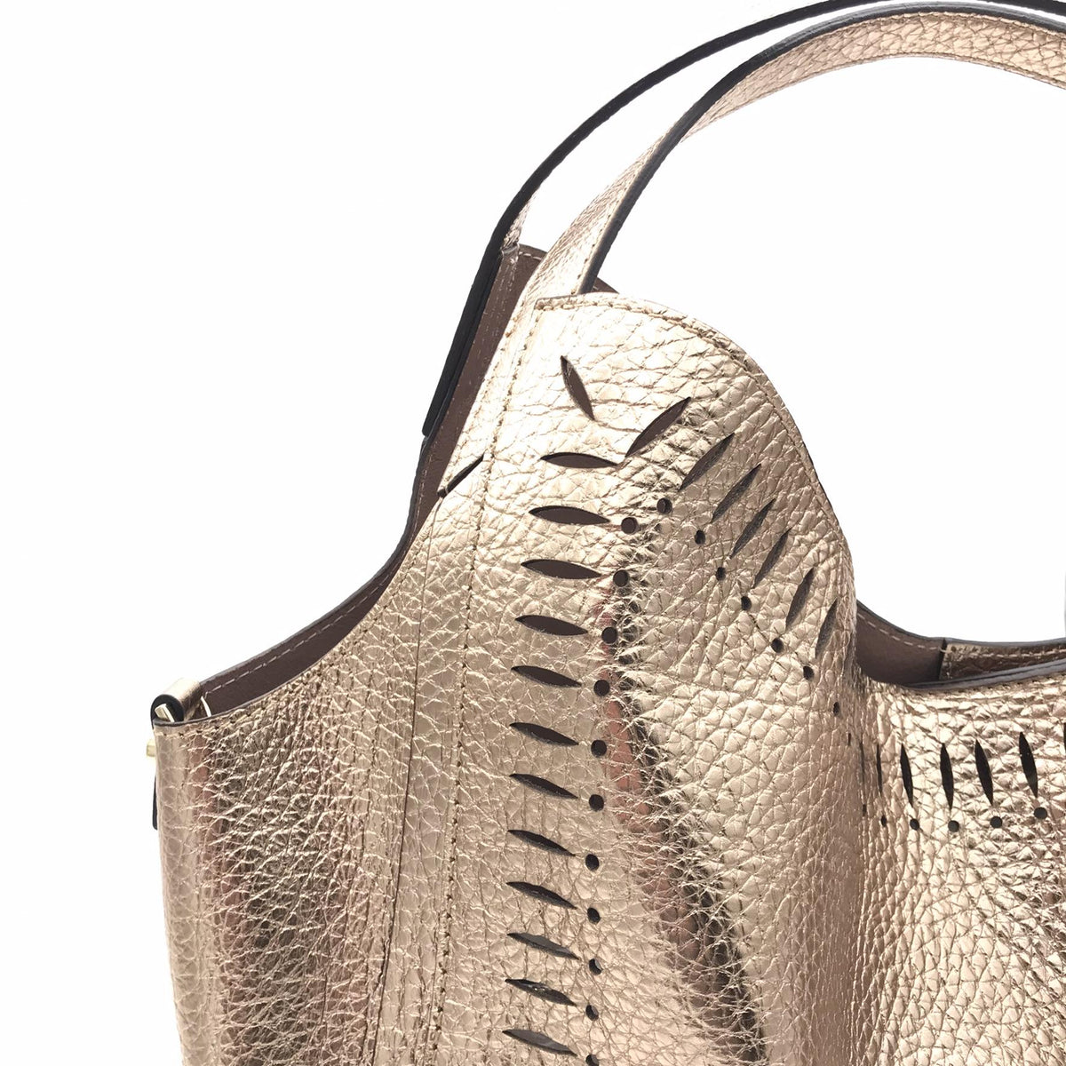 Borsa destrutturata Serena oro 2787LT ORO LORISTELLA 