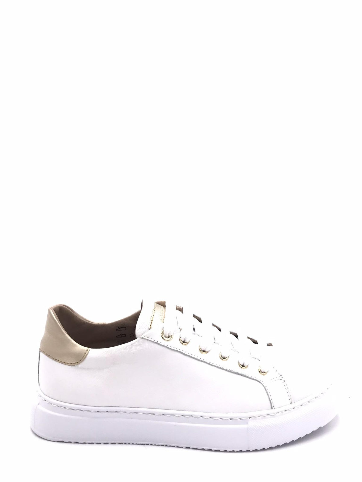 Sneakers Hoan in pelle bianca SC6249 BIANCA GRUNLAND 