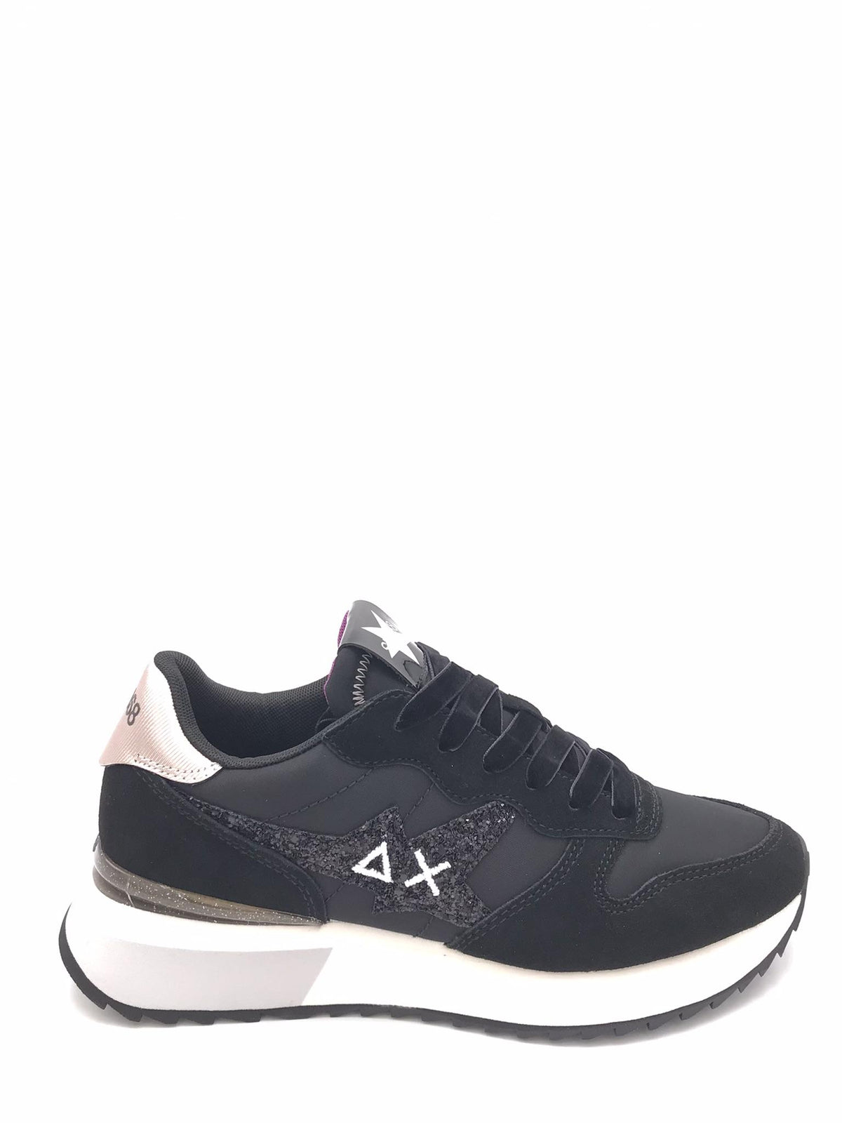 Sneakers Stargirl glitter logo nera Z45217 NERO SUN 68 