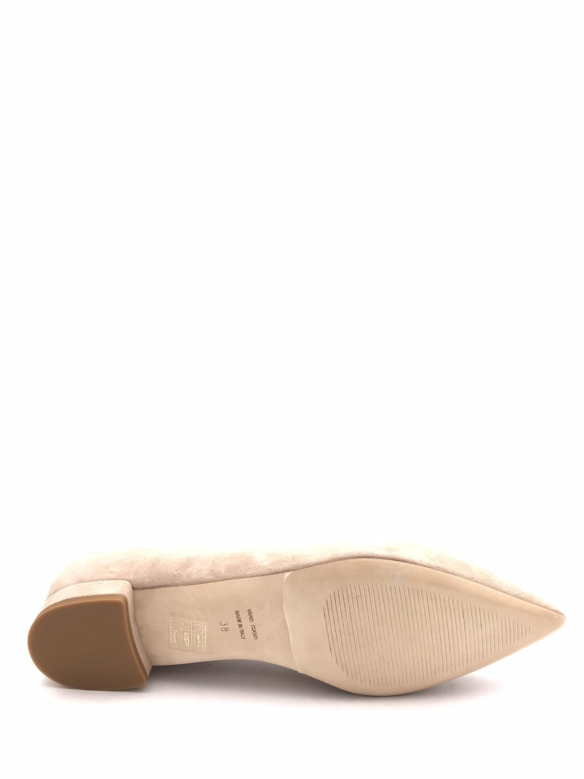Ballerina Rita in camoscio sabbia