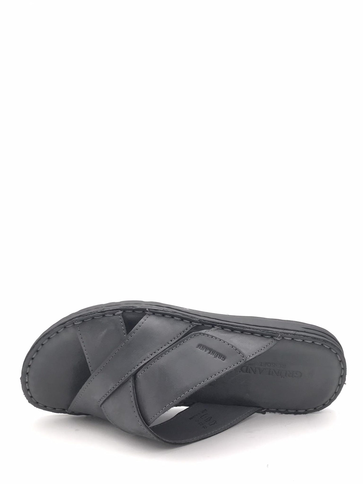 Ciabatta uomo Lapo intrccio nera CI 2494 NERO GRUNLAND 