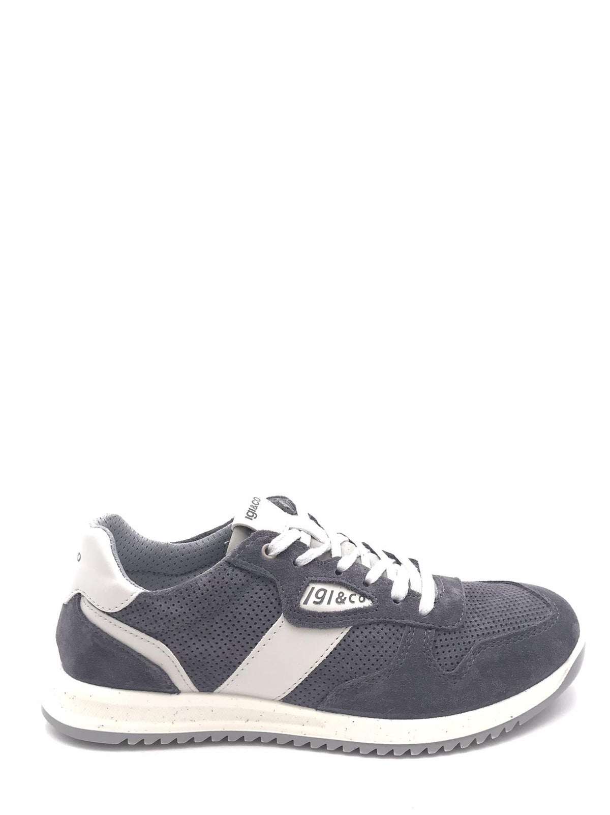 Sneakers Stuart in crosta forata jeans 1117011 JEANS IGI&CO 