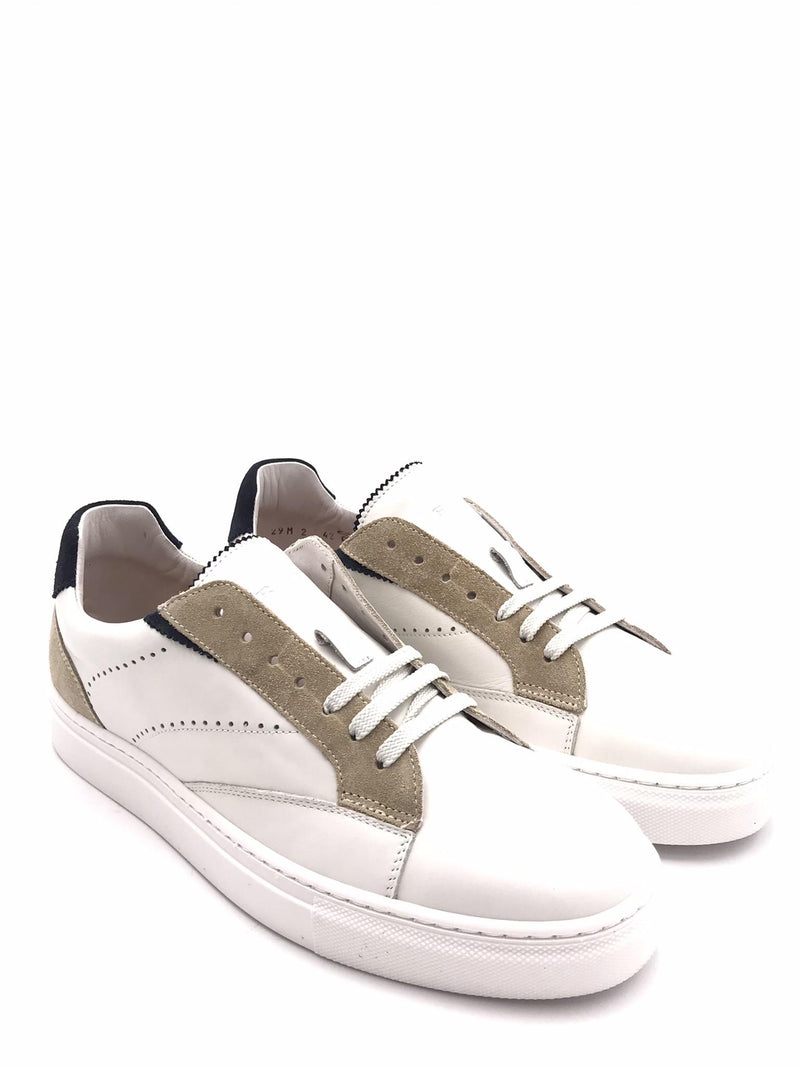 Sneakers in pelle bianca 29M2 BIANCA FRAU 