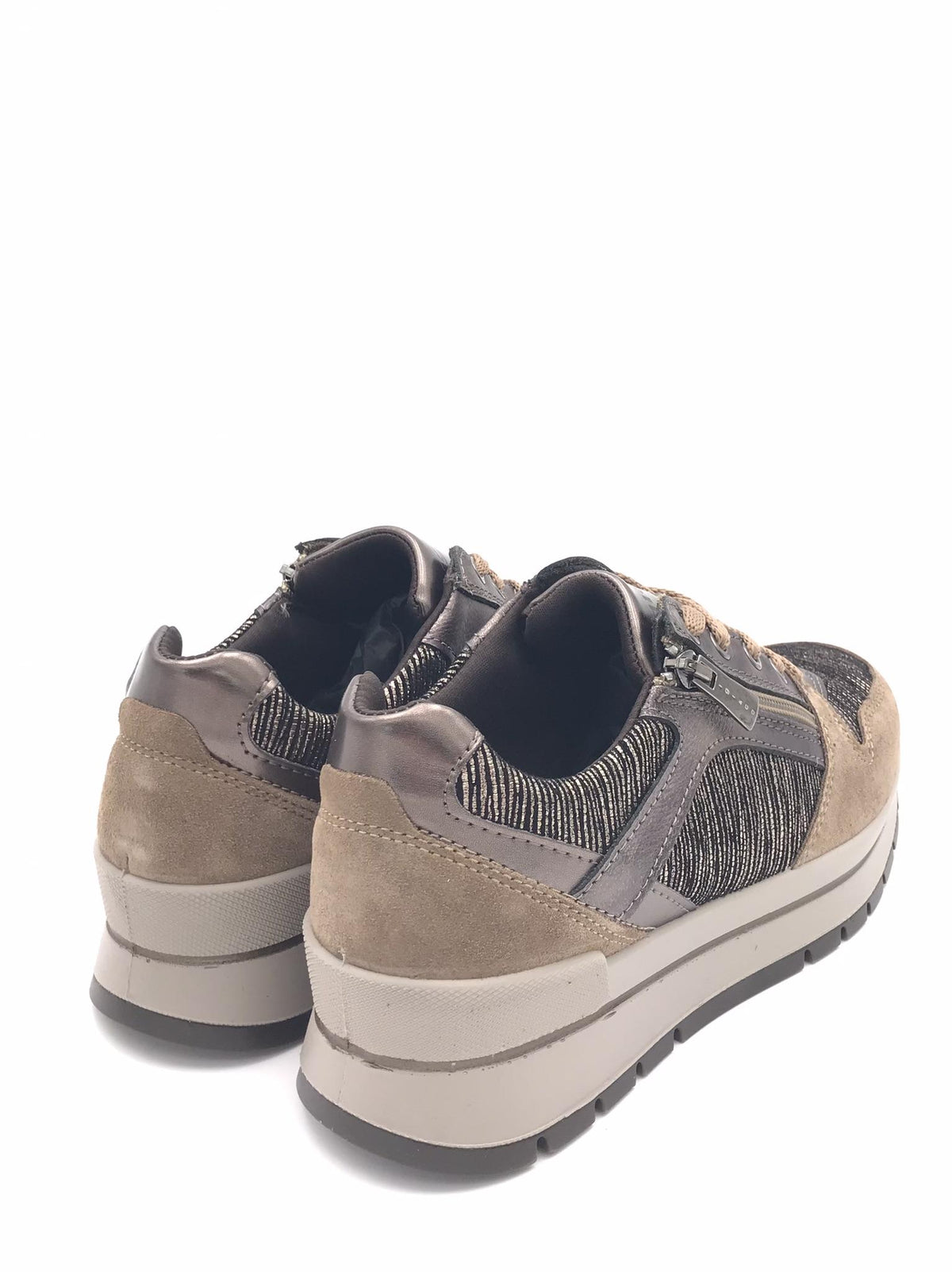 Sneakers Anika bronzo-fango 8676133 BRONZO-FANGO IGI&CO 