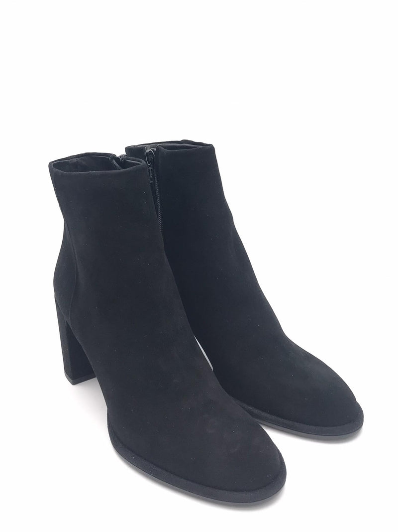 Tronchetto Fanny in camoscio nero SR577 NERO ZULIAN 