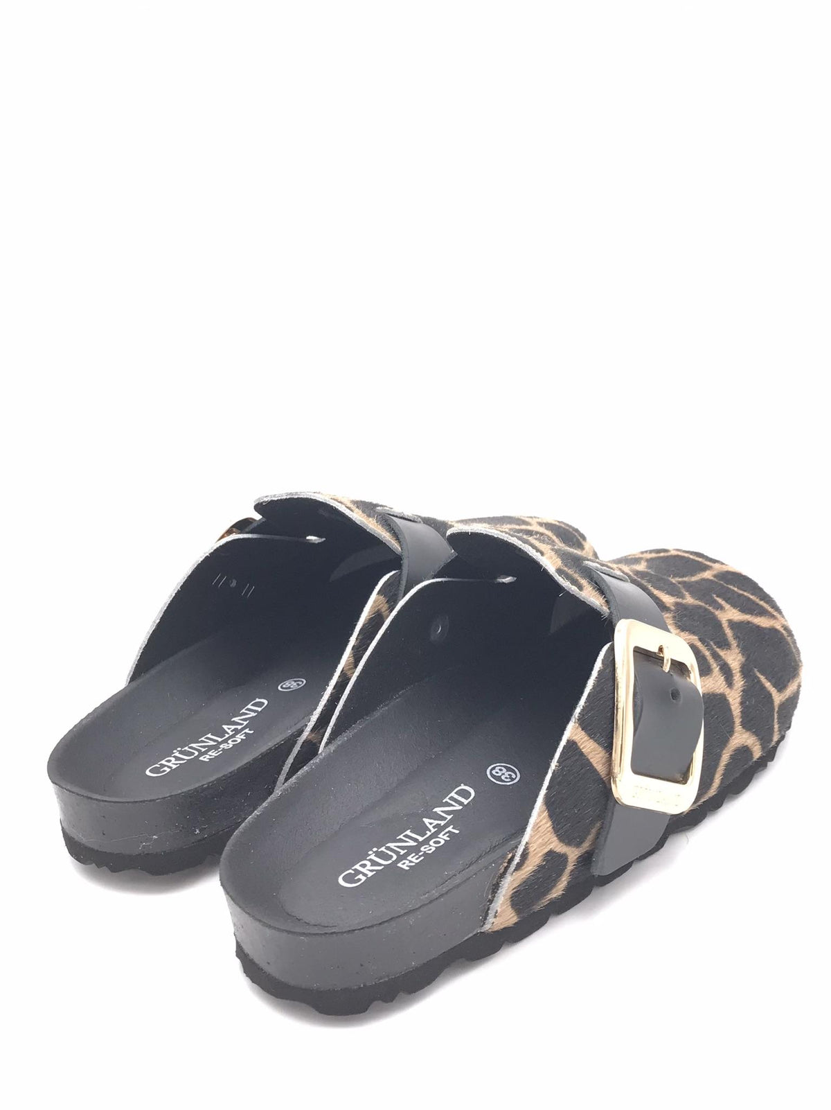 Ciabatta Sara in cavallino sabbia-multi CB0793 SABBIA-MULTI GRUNLAND 