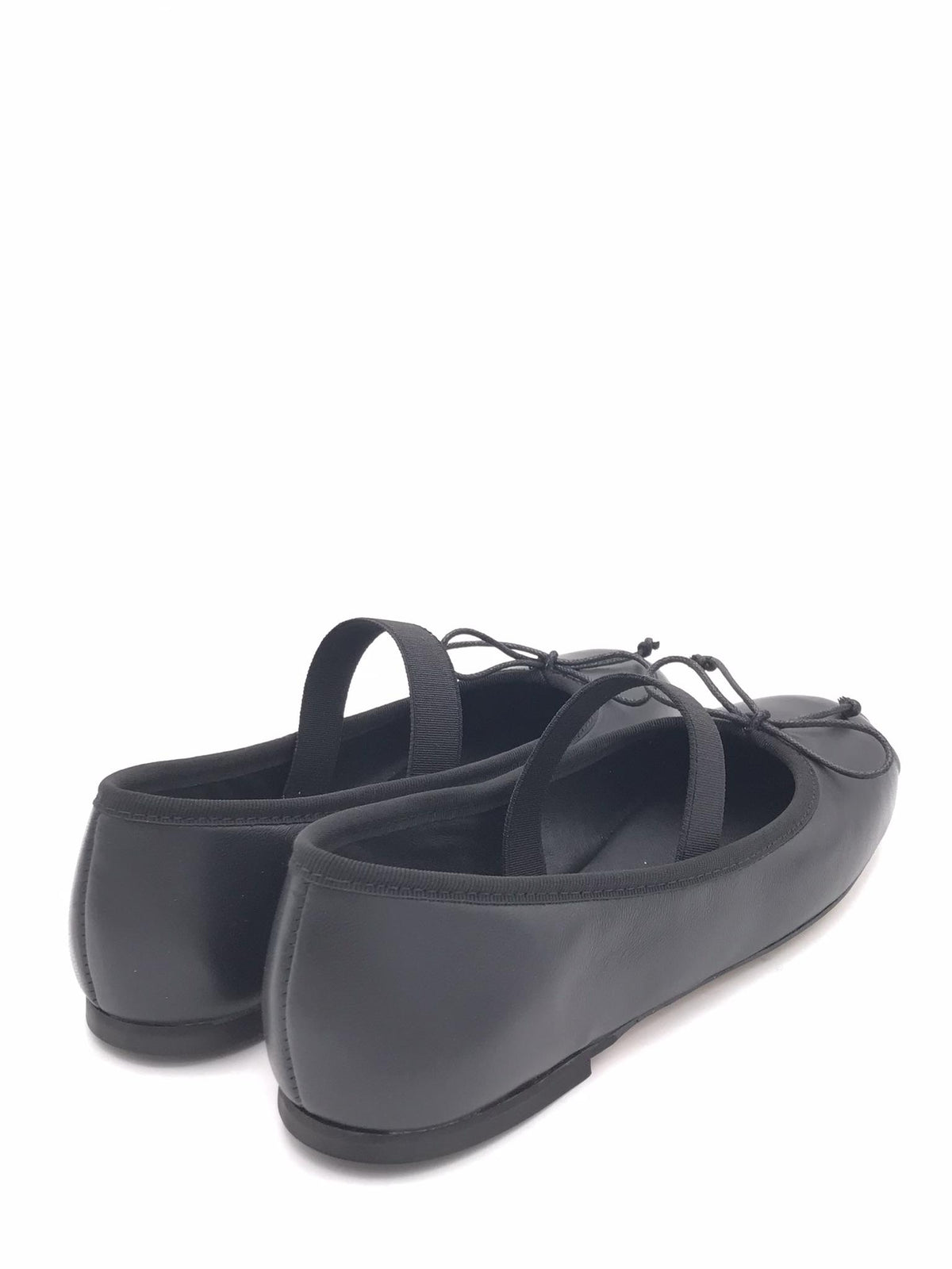 Ballerina in pelle nera 5016 NERO OFFICINA 