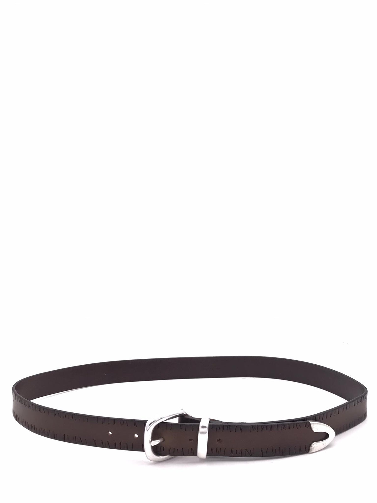 Cintura uomo marrone anticato MRF254C012 MARRONE MINORONZONI 