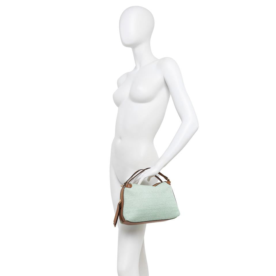 Borsa Alifa in raffia naturale-cuoio BS8788 NATURALE/CUOIO GIANNI CHIARINI 