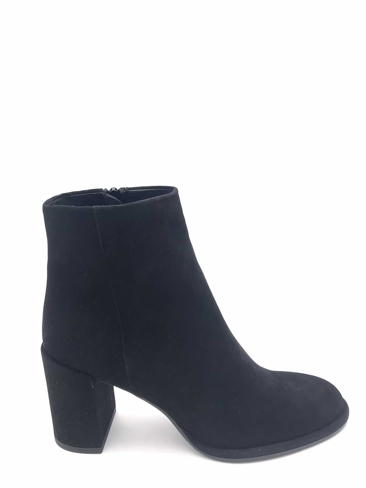 Tronchetto Fanny in camoscio nero SR577 NERO ZULIAN 